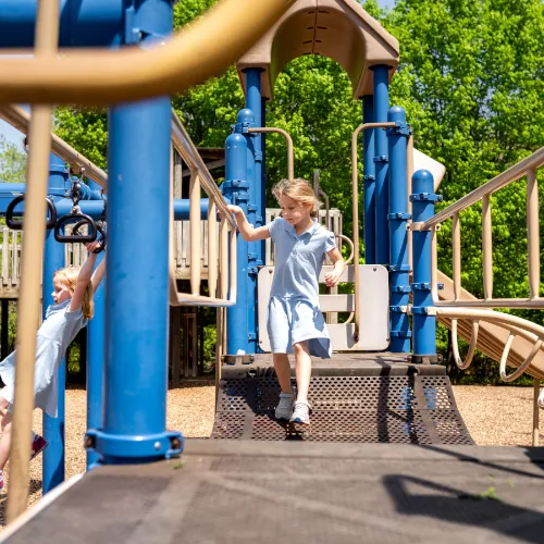 St. Paul School of Ann Arbor Playground on Campus